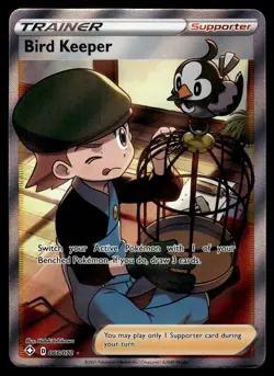 Bird Keeper (Full Art) 066/072 Shining Fates Pokemon - Image 1