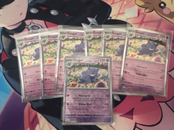 Pokemon 151 Gengar 094/165 Lot of 7 Holo w/ 1 Reverse Holo - Image 1