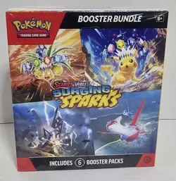 Pokemon Scarlet & Violet Surging Sparks Booster Bundle Pokemon TCG - Image 1
