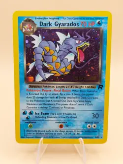 Dark Gyarados (Prerelease) Holo Rare Team Rocket 8/82 Pokemon Card - WOTC 1999 - Image 1