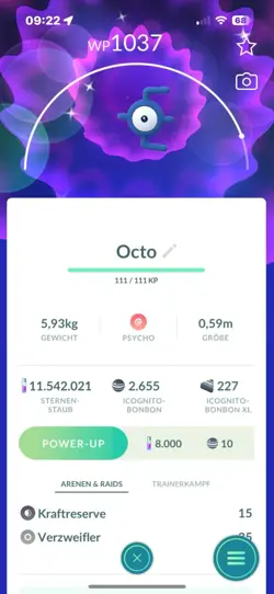 Pokemon Go ✨shiny Icognito E / ✨shiny Unown E✨ - Image 1