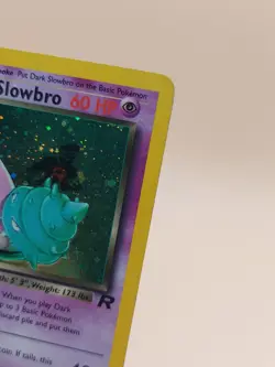 Dark Slowbro Team Rocket Holo Rare 12/82 Pokemon Card - WOTC 1999 - Image 2
