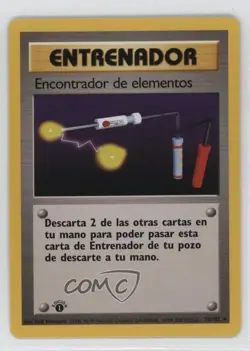 Item Finder Spanish 1st Ed. Pokemon Base Set #74 1999 - Image 1