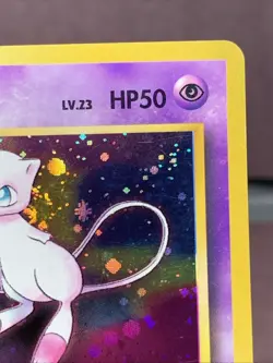 Pokemon TCG Japanese Mew No. 151 Fossil Set Holo Rare VTG WOTC Era MP - Image 3