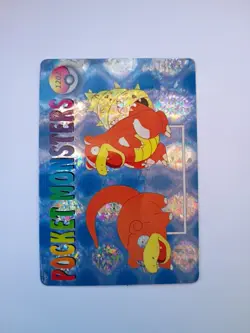 Holo Slowpoke Pocket Monsters Vending Machine Prisim Pokemon Vintage #1202 - Image 3
