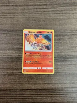 The Pokemon Company Shining Ho-Oh SM70 SM Promo Holo Rare English - Image 1