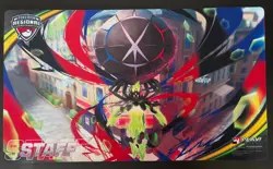 Pokemon TCG Playmat Mega Zygarde (STAFF) Regional Exclusive - Image 1