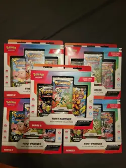 Pokemon 1 Box First Partner Illustration Collection Factory Sealed Series 2 - Image 2