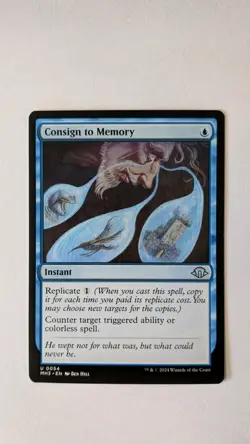 MTG - Consign To Memory - MH3 - 54 - Uncommon - NM - Image 1