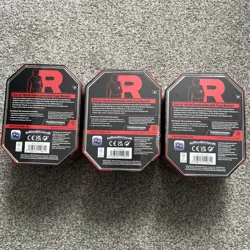Pokemon TCG - Team Rocket Tin Destined Rivals - Set of 3 - Brand New & Sealed - Image 2