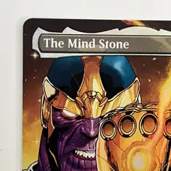 MTG The Mind Stone (0386) *Foil* Borderless Marvel Super Heroes Thanos NM/MT - Image 3
