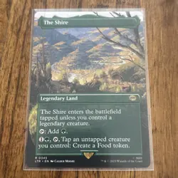 The Shire (Borderless) Universes Beyond: the Lord of the Rings MTG 0345 NM - Image 1