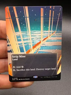 STRIP MINE 0085 MTG EDGE OF ETERNITIES STELLAR SIGHTS TCG Regular - Image 1