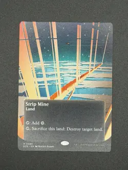 STRIP MINE 0085 MTG EDGE OF ETERNITIES STELLAR SIGHTS TCG Regular - Image 2