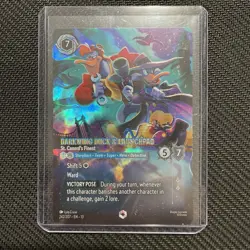 Darkwing Duck & Launchpad Enchanted Disney Lorcana Attack Of The Vine IN HAND! - Image 1