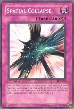 Spatial Collapse IOC-051 Invasion of Chaos Yu-Gi-Oh 1st Edition NM/M - Image 1