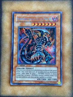 Yugioh Dark Armed Dragon PTDN-EN019 PTDN-DE019 Secret Rare 1st Ed GERMAN HP - Image 1