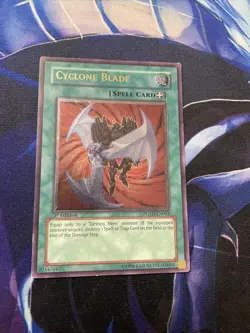 Yugioh! Cyclone Blade POTD-EN043 Ultimate Rare 1st Edition LP - Image 1