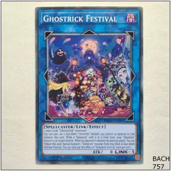 Ghostrick Festival - BACH-EN047 - Common 1st Edition Yugioh - Image 1