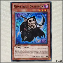 Ghostrick Skeleton - LVAL-EN024 - Common 1st Edition Yugioh - Image 1