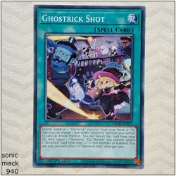 Ghostrick Shot - BACH-EN057 - Common 1st Edition Yugioh - Image 1