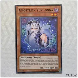 Ghostrick Yuki-onna - SHSP-EN019 - Common Unlimited Yugioh (YC162) - Image 1