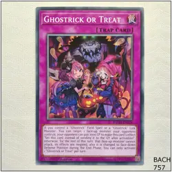 Ghostrick or Treat - BACH-EN076 - Common 1st Edition Yugioh - Image 1