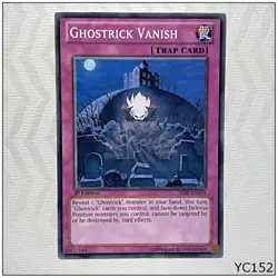 Ghostrick Vanish - SHSP-EN073 - Common 1st Edition Yugioh (B) (YC152) - Image 1