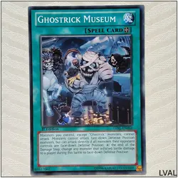 Ghostrick Museum - LVAL-EN064 - Common 1st Edition Yugioh - Image 1