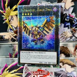 Yugioh Raidraptor - Force Strix RA04-EN243 QCR 1st Ed Near Mint - Image 1