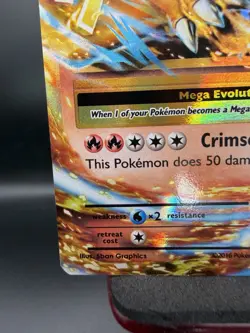 M Charizard EX - 13/108 - Rare Holo EX Holo Evolutions - Pokemon Card - LP - Image 5