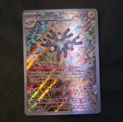 Pokemon Magneton SV Promo 159 Holo Black Star Scarlet Violet Card NM Condition - Image 1