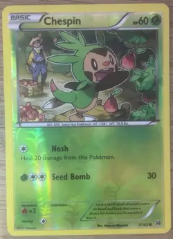 Chespin BREAKthrough Reverse Holo 2 Card Lot | 7 & 8/162 | Lightly Played - Image 3