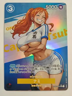 Sexy Anime One Piece Waifu Sports Art Card - Image 1