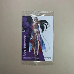 Boa Hancock - No.22 - SEALED One Piece Our Memories Wafer Card Bandai B452 LL - Image 2