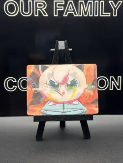 1998 Pokemon Jigglypuff Pioneer Viz Video PIKA-0022D 3D Lenticular Promo Card - Image 1