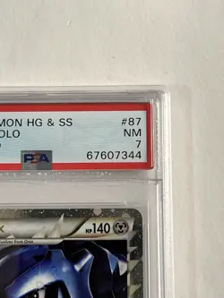 Steelix 87/95 Prime Unleashed Ultra Rare Holo Card PSA 7 - Image 4
