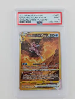Pokemon Origin Form Palkia Vstar Holo - PSA 9 - Crown Zenith #GG67 - Mint - Image 1