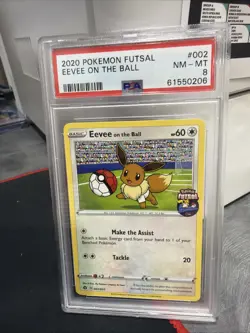 Eevee on the Ball - (Pokemon Futsal) 002/005 Miscellaneous Cards & Products... - Image 1