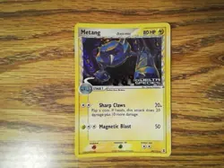 Metang 49/113 EX DELTA SPECIES Reverse Holo Uncommon Pokemon Card (LP) 062226 - Image 1
