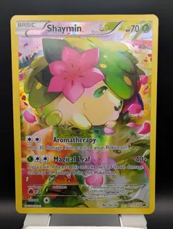 Shaymin - XY115 - Full Art Holo - XY Black Star Promo - Pokemon Card - NM/LP - Image 1