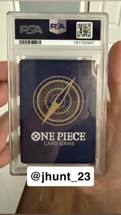 Bandai 2025 One Piece Card Game OP12 Portgas D. Ace SP Alt Art Foil PSA - Image 2