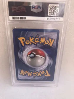 PSA 7 Pokemon WOTC 2000 Base Set 2 Alakazam 1/130 Holo Rare Card NM - Image 3