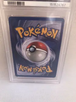 PSA 7 Pokemon WOTC 2000 Base Set 2 Alakazam 1/130 Holo Rare Card NM - Image 4