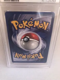 PSA 7 WOTC 2000 Team Rocket Unlimited Dark Magneton 11/82 Holo Rare Card NM - Image 4