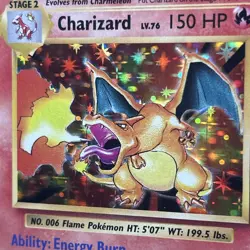 CHARIZARD Pokemon TCG 2016 Evolutions Holo Rare Card 11/108 NM+ - Image 3