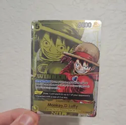 Monkey.D.Luffy (Winner Pack 2026 Vol. 2) P-106 One Piece Promotion Cards Foil - Image 1