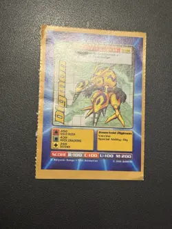 Digmon Digimon Card Digital Monsters Bandai 2000 Fx-10 Promo Card RARE - Image 2