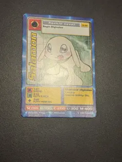 Digimon Salamon ST-66 RARE Swedish McDonald’s Promo Card English 2000 - Image 4
