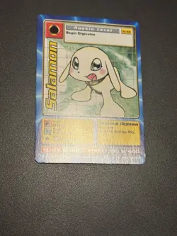 Digimon Salamon ST-66 RARE Swedish McDonald’s Promo Card English 2000 - Image 5